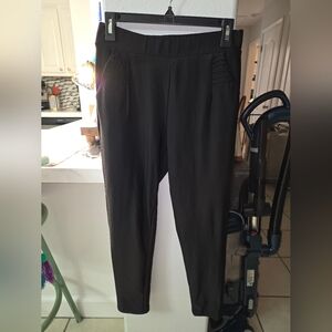 Black High-Waisted Pants